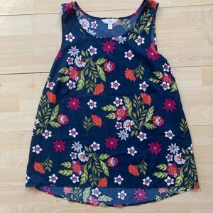 Floral Sleeveless Tunic